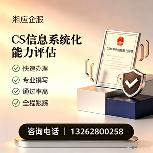 百色CS信息系统化能力评估申报服务