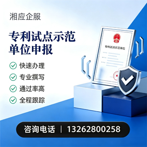 百色专利试点示范单位申报服务