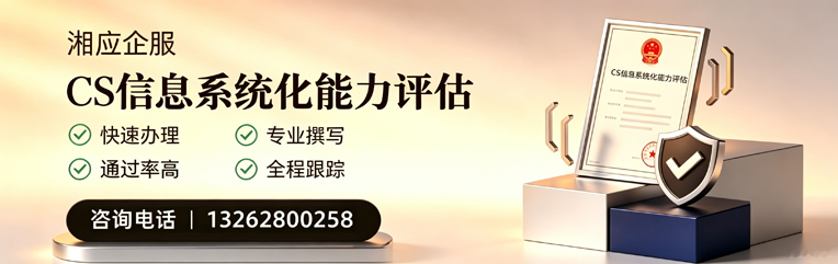 百色CS信息系统化能力评估申报服务